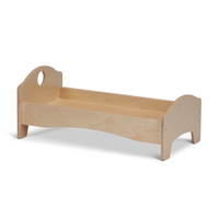 Puppenbett aus Holz
