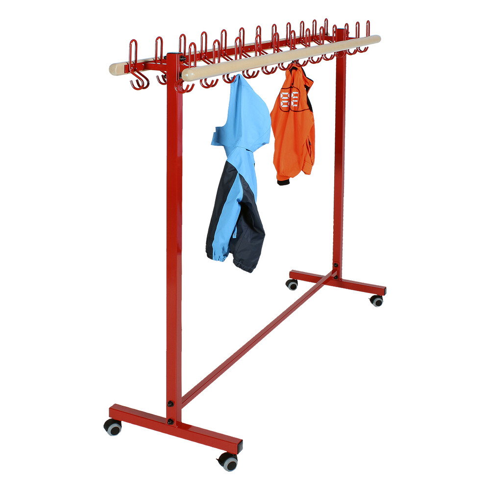 Garderobenständer mit Buche-Blende