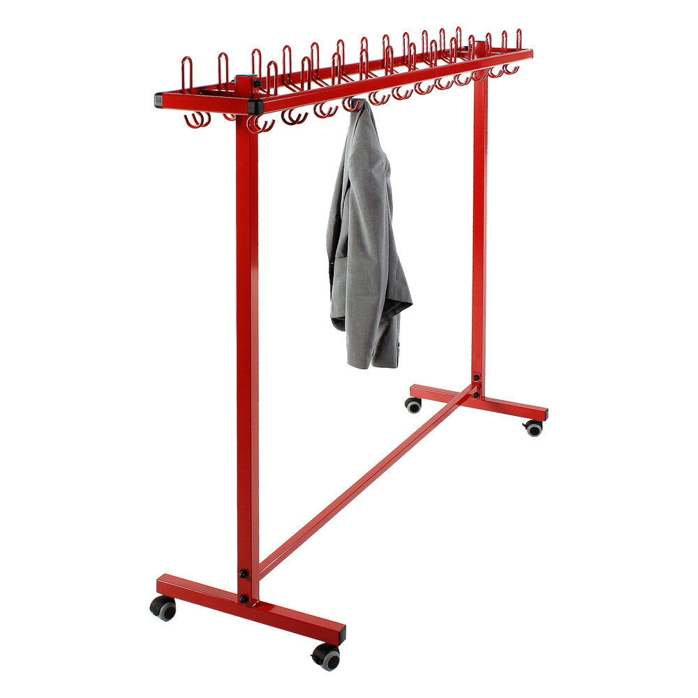 Garderobenständer mit Stahlblende