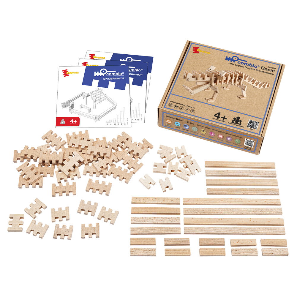 comblo® Basic – Steckbaustein-Set für kreatives Konstruieren