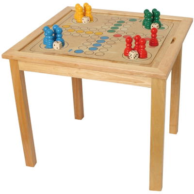 Spieltisch Schach/Dame – Ludo