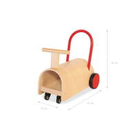 Rutschauto ‚Enzo‘, natur/rot - 238430 01 1000