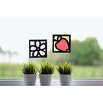 Fensterbilder – Quadrate mit Motiven - 350024 c 19