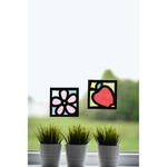 Fensterbilder – Quadrate mit Motiven - 350024 d 19