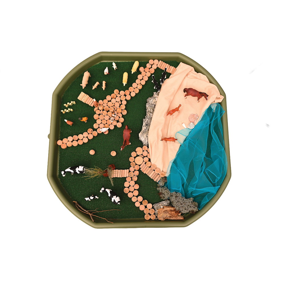 Tuff Tray - Spieltabletteinsatz, Kunstrasen