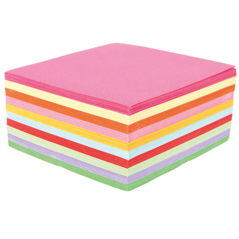 Origami Faltblätter, Quadrate 100 - viele Farben, 70 g/m²