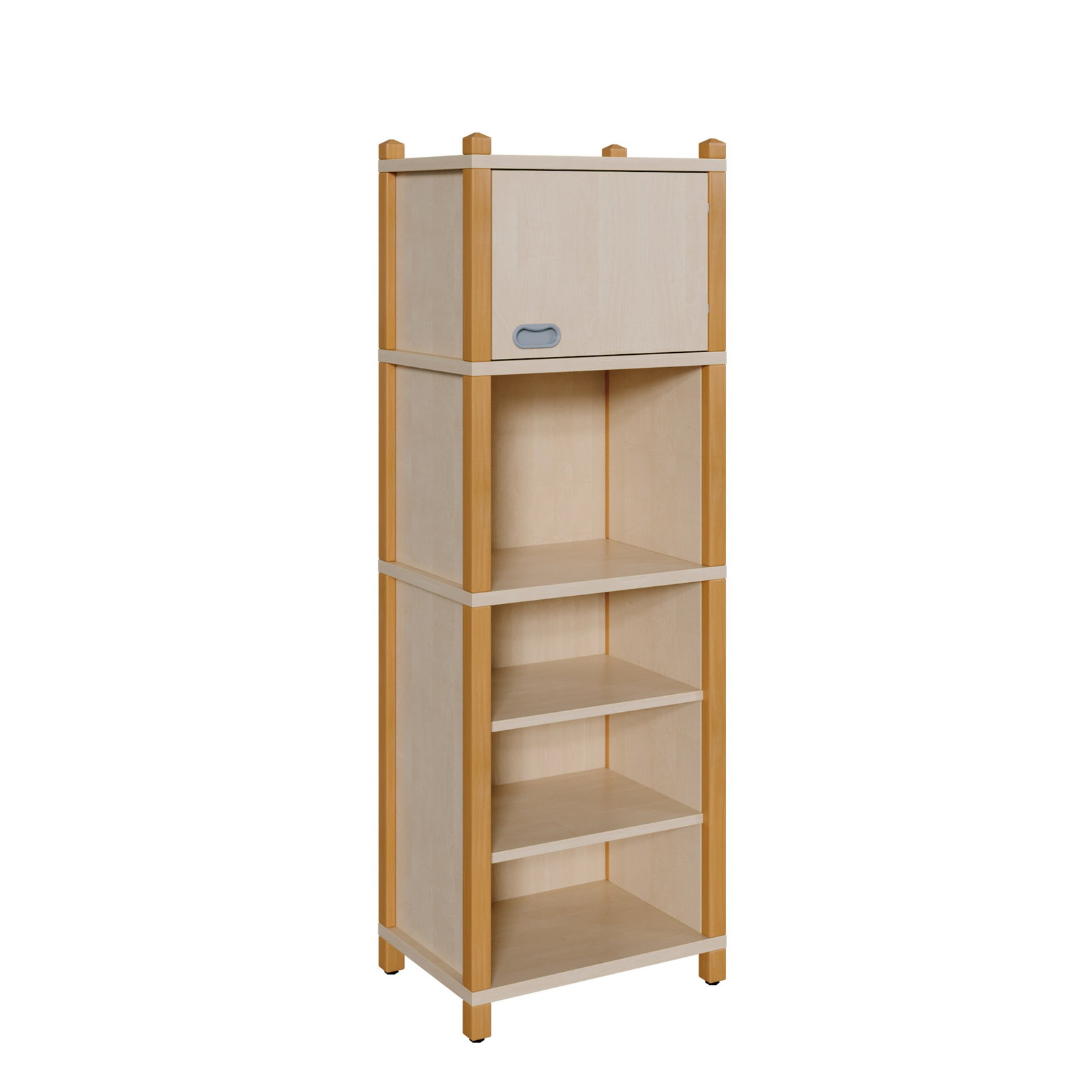Stollenregal mit Oberschrank eintürig