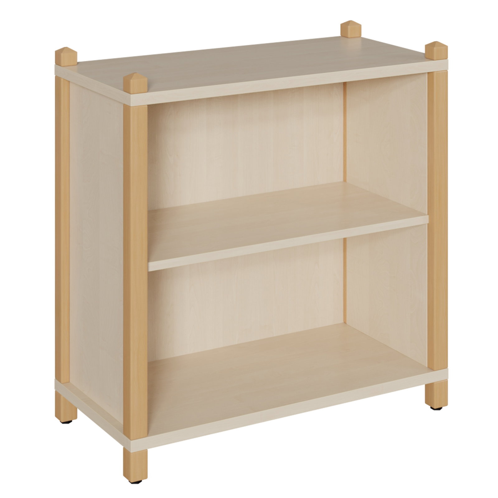 Stollenregal mit einem festen Boden, Höhe: 80 cm