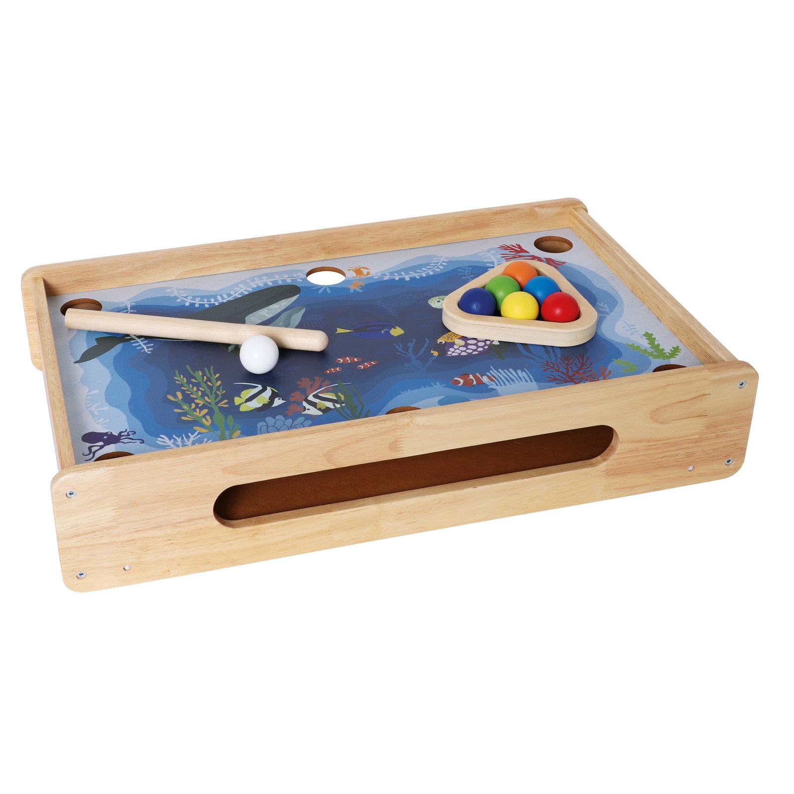 PINTOY 2 in 1 Billard und Puck Spiel