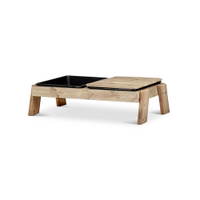 Doppelte Sand- und Wasserstation für U3-Kinder - DR154 Millhouse Outdoor Baby Double Sand and Water Station With Lid3 RGB 1000