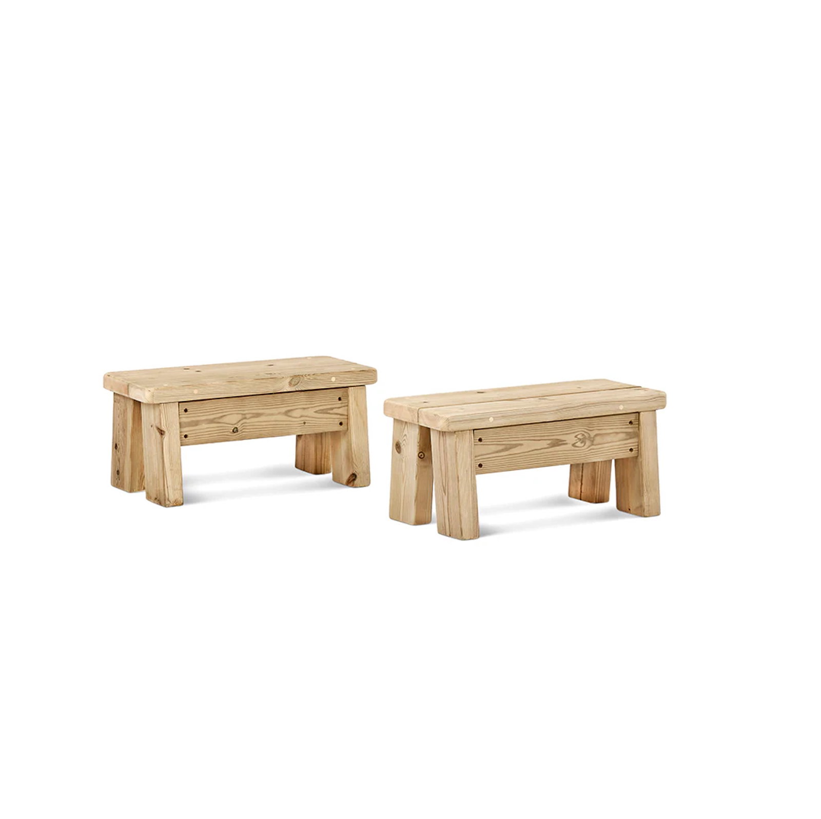 Outdoor-Sitzbank (2er Set)