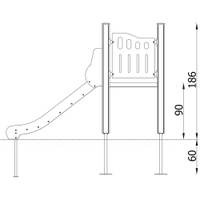 Kletteranlage Orbis 1116 mit Rutsche – Bild 13