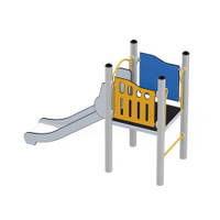 Kletteranlage Orbis 1116 mit Rutsche – Bild 10