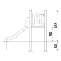 Kletteranlage Orbis 1116 mit Rutsche – Bild 6