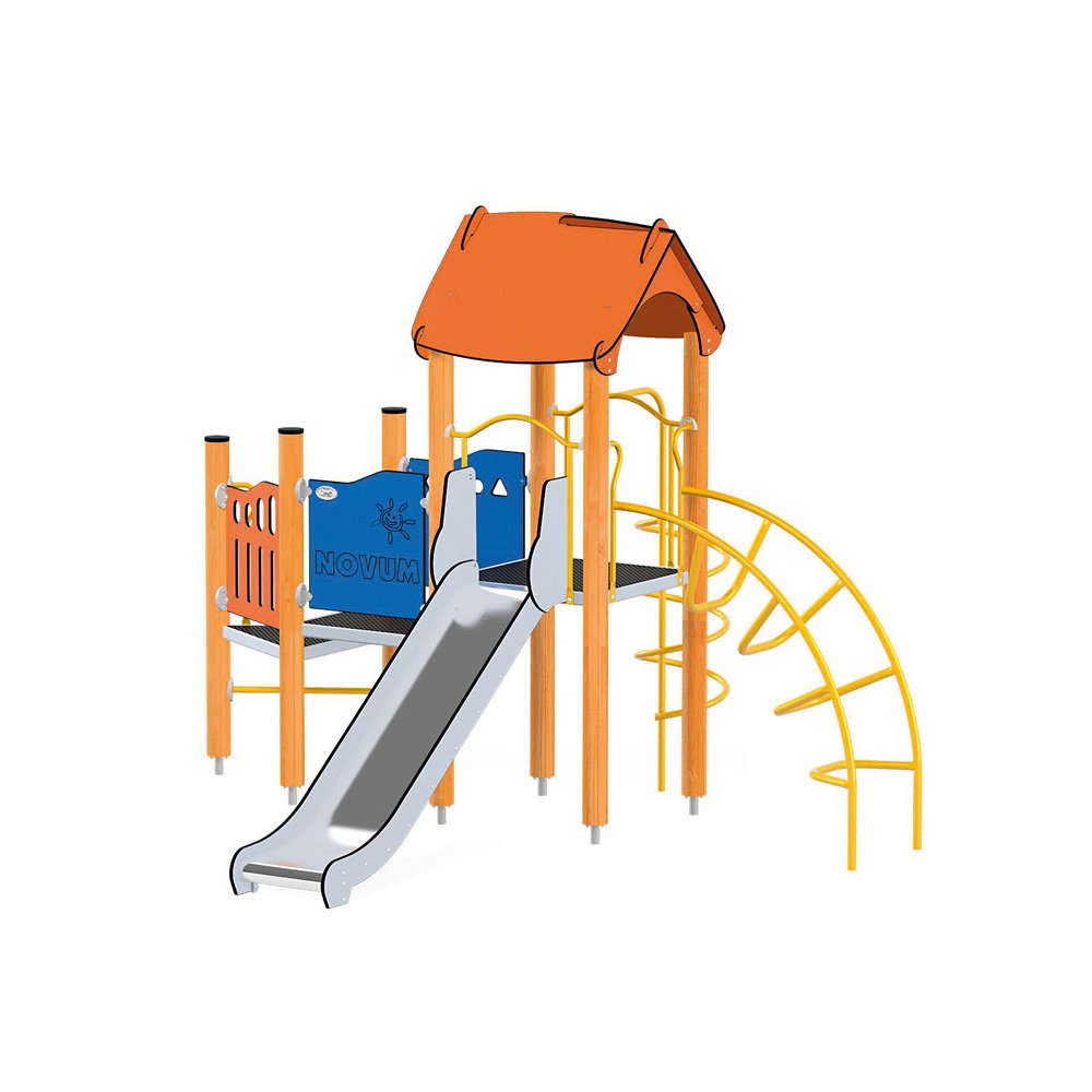 Spielturm Orbis 1138 mit Rutsche & Kletteraufstieg