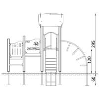 Spielturm Orbis 1138 mit Rutsche & Kletteraufstieg – Bild 16