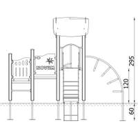Spielturm Orbis 1138 mit Rutsche & Kletteraufstieg – Bild 14