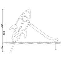 Universum Rutsche Rakete - NV21124MP x 25