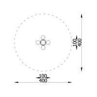 4er-Federwippe Kleeblatt Urbi - NV3009EPZK B xa 25