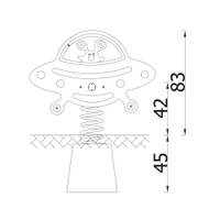 Universum Federwippe UFO – Bild 9