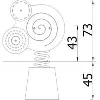 Milo Federwippe 1 Schnecke – Bild 8