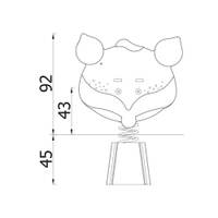 Federwippe Fuchs - NV30125EPZK x 25