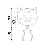 Federwippe Katze – Bild 9