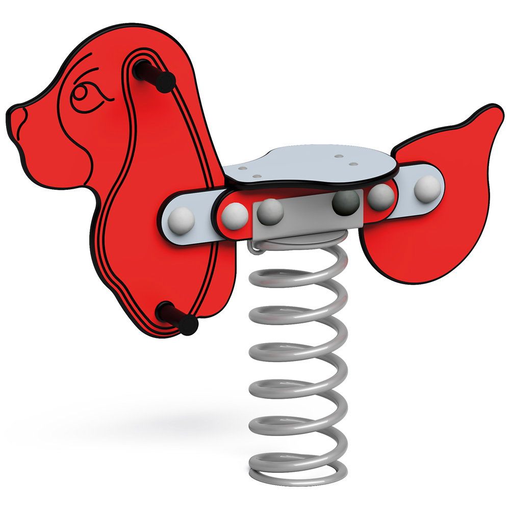 Federwippe Hund