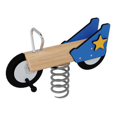 Robinio Federwippe Polizeiscooter