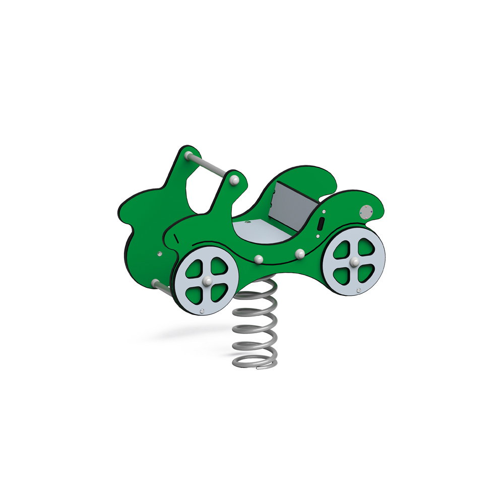 Federwippe Auto, grün