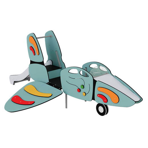 NV3530Z_a_25 Spielplatz-Flugzeug mit Kletter- & Rollenspielbereich - NV3530Z a 25