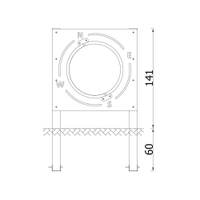Universum Spielwand Globus - NV3669MP x 25