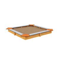 Sandkasten 4 Teddys Simple, 3×3 m - NV3702EP A b 26