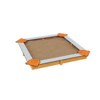 Sandkasten 4 Teddys Simple, 3×3 m - NV3702EP A c 26