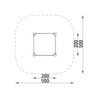Urbi Sandkasten 2 x 2 m – Bild 5