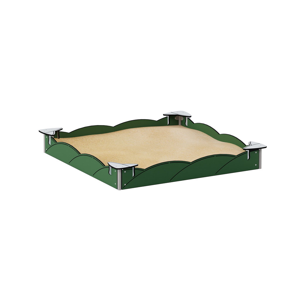 Queco Sandkasten Rc, 2 x 2 m