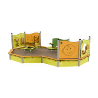 Milo Doppelsandkasten mit Spielwänden - NV37184 b 25