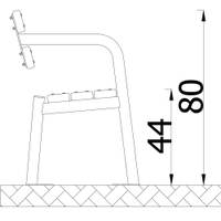 Sitzbank Company, Edelstahl - NV50160SN x 26