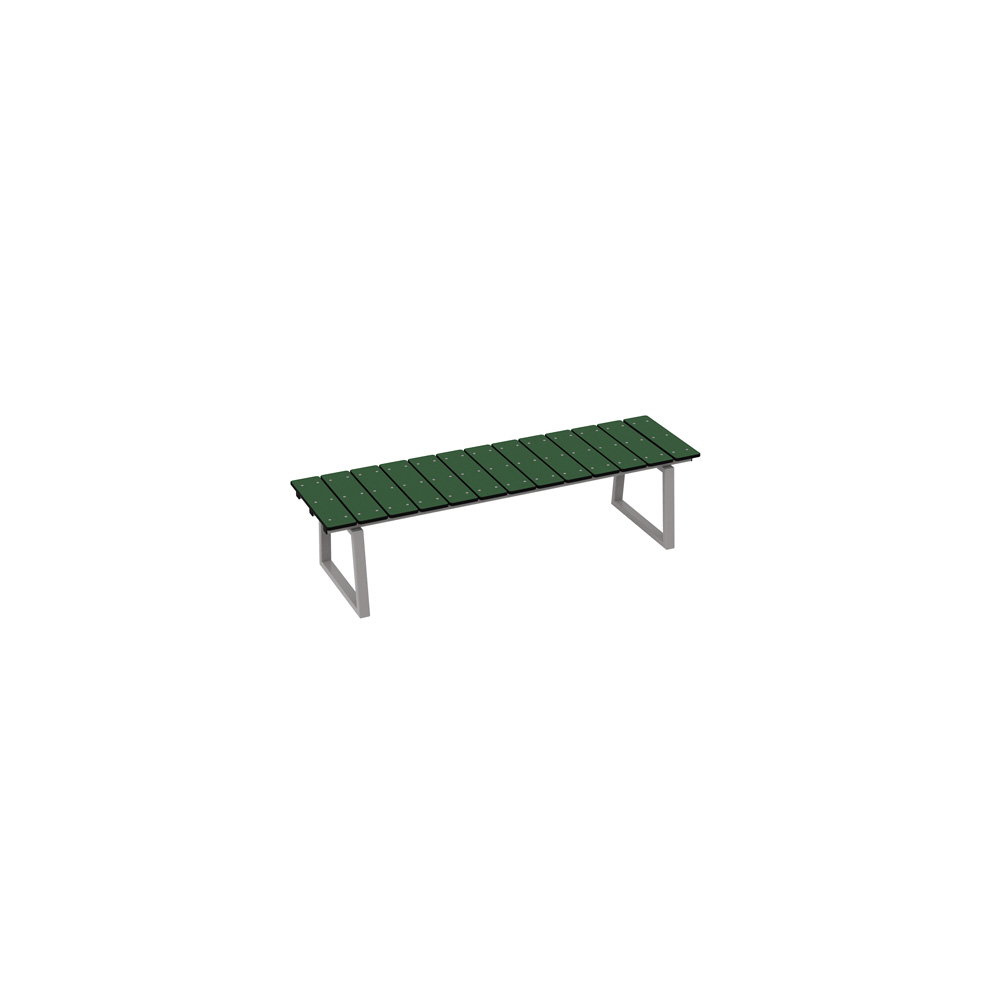 Sitzbank HDPE Rc, grün