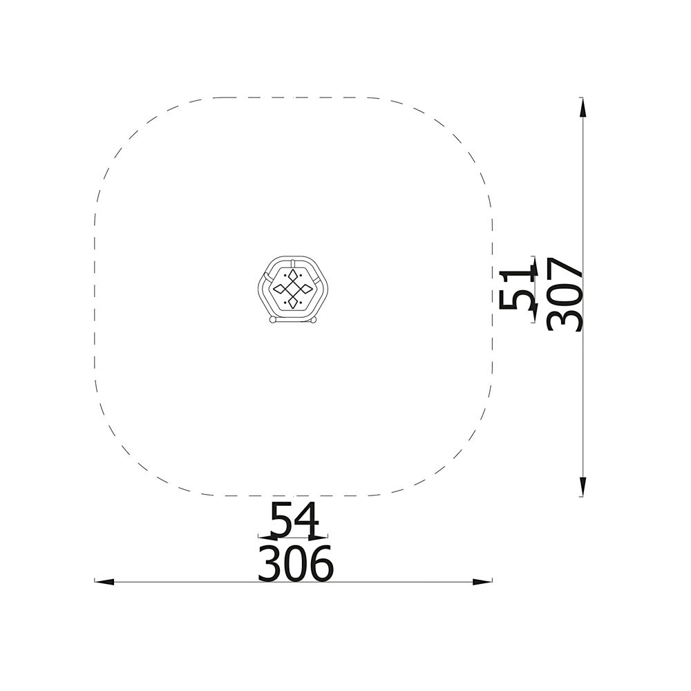 Verto Federwippe, Metall-Bodenanker - NV57106MA2 xa 25