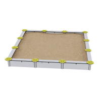 Verto Sandkasten 3 x 3 m - NV57148MA2 b 25