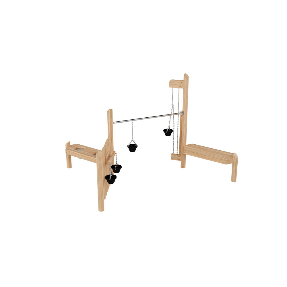 Robinio Sandspielwelt mit Spieltheke & Matschtisch