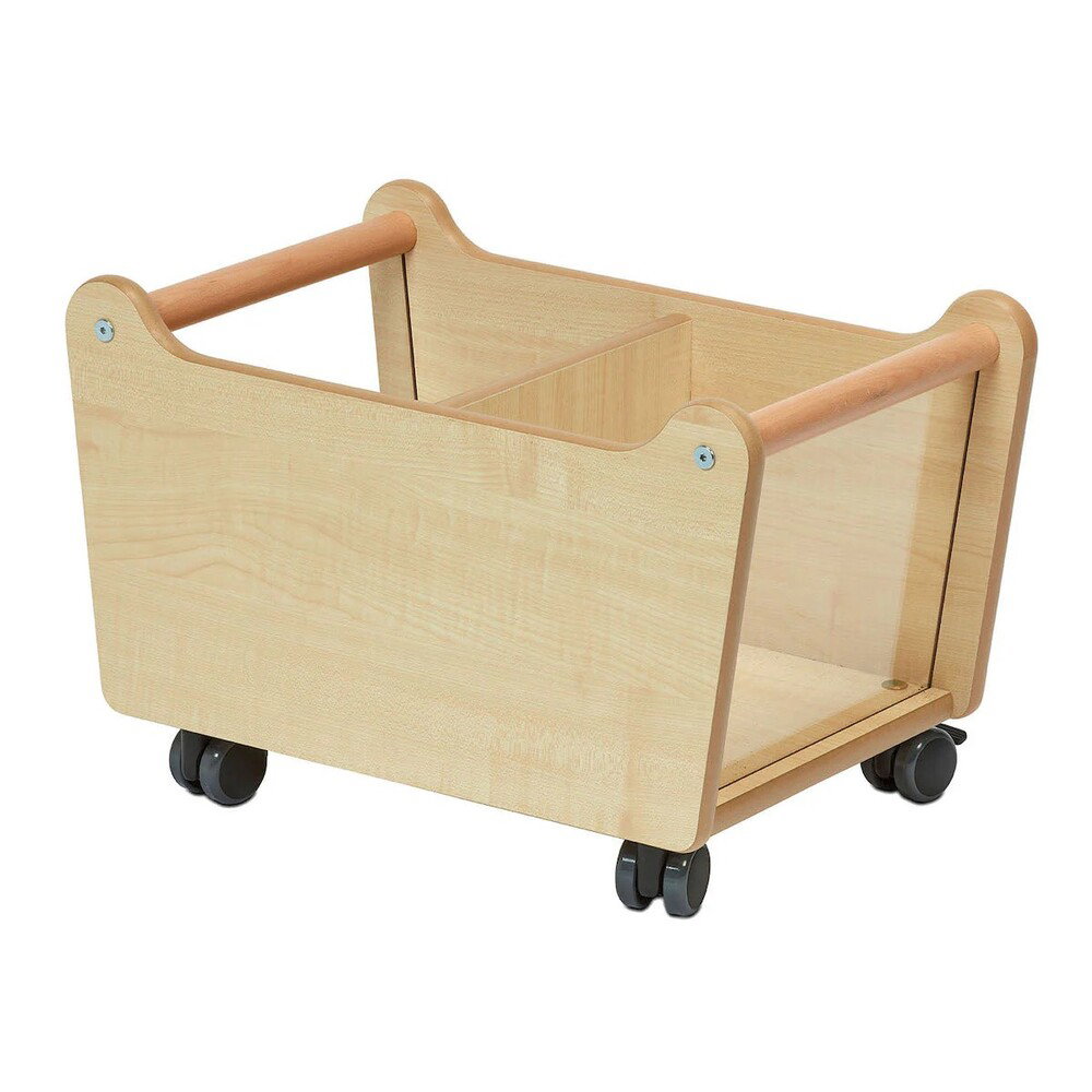 Fahrbare Materialkiste für Kinder