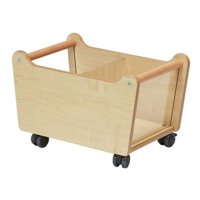 Fahrbare Materialkiste für Kinder