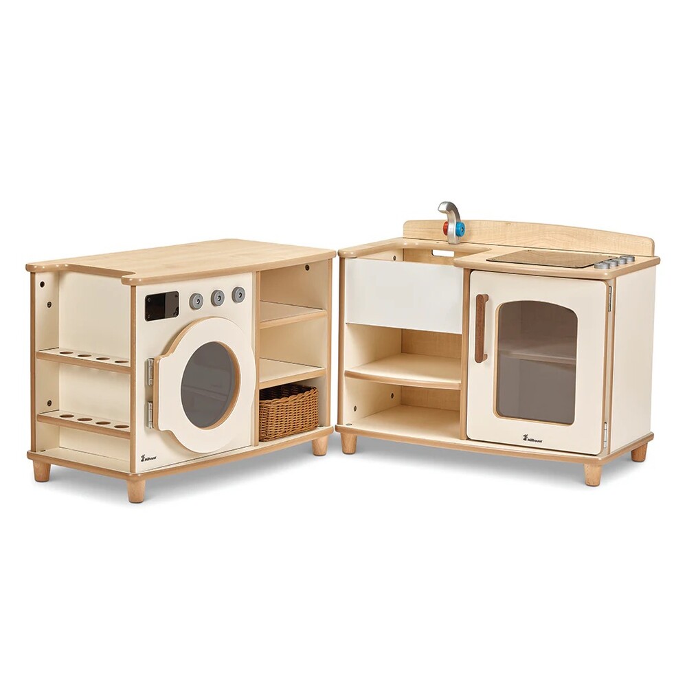 Kinder-Spielküche mit Waschstation