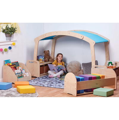 Regenbogen Lese- & Rückzugszone für Kindergarten