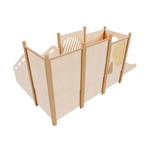 Modulare Spielecke ModuPlay – Set 7, Belag sahara - SET MP007 c 25