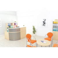 EXPO Eckempfangstheke - alufarben – Bild 18
