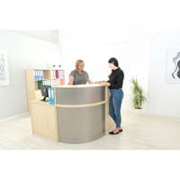 EXPO Eckempfangstheke - alufarben – Bild 13