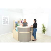 EXPO Eckempfangstheke - alufarben – Bild 12